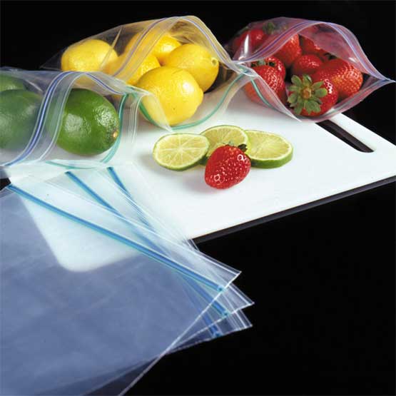 MiniGrip-ColorZip-Reclosable-Food-Service-Storage-Freezer-Bags-1000px.jpg کیسه فریزر زیپ دار - تصویر 1