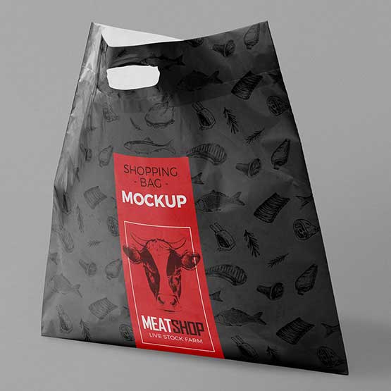 Plastic-bag-mockup-free.jpg کيسه پلاستيکی - تصویر 1